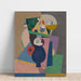 Reproductie van het schilderij Bloempot - Georges Valmier