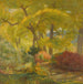 Prairie met bomen en bloemen - Bert Geer Phillips — weergave van het kunstwerk