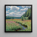 Prairie d'été Pobojka - Stanislav Yulianovich Zhukovsky — wandpresentatie van het kunstwerk