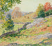 Heuvelachtige weiden in september - Willard Metcalf — weergave van het kunstwerk