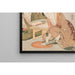 Reproductie van het schilderij Bereiding van rauwe vis - Kitagawa Utamaro