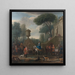 Preparation for Hunting - John Wootton — framed artwork on a wall