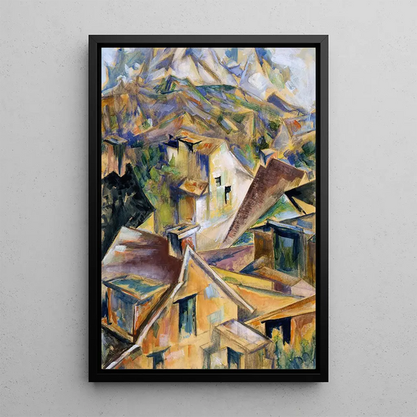 Flanc de colline - Preston Dickinson — framed artwork on a wall