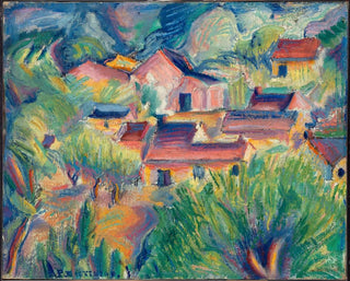Preston Dickinson - Houses and Landscape.webp
