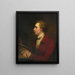 Zelfportret van de kunstenaar - Prince Hoare II — ingelijst kunstwerk aan de muur