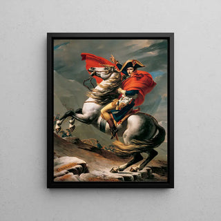 Napoleon steekt de Grote Sint-Bernard over van Jacques-Louis David