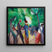 Promenade - August Macke — ingelijst kunstwerk aan de muur