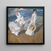 Wandeling langs de zee - Joaquín Sorolla — ingelijst kunstwerk aan de muur
