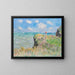 Reproduction of the painting Promenade sur la falaise, Pourville by Claude Monet