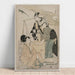 Reproductie van het schilderij Provincie Settsu (Zes rivieren in de mode) - Kitagawa Utamaro