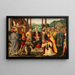 L'Adoratie der wijzen - Pseudo Granacci — ingelijst kunstwerk aan de muur