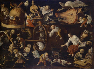Pseudo Bocchi - Witchcraft Scene with Dwarves.webp