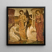 Psyché bij de heiligdommen van Juno en Ceres - Sir Edward Coley Burne-Jones — wandpresentatie van het kunstwerk