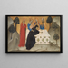 La Vierge défaillante et les trois Marie au tombeau du Christ - Puccio di Simone — ingelijst kunstwerk aan de muur