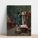 Reproductie van het schilderij van Pygmalion en Galatea, olieschets - Jean-Léon Gérôme