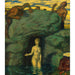 Reproductie van het schilderij Quellnymphe van Faunen beluistert - Franz von Stuck