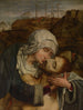 Pietà - Quentin Massys — weergave van het kunstwerk