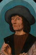 Portret van een man met een anjer - Quentin Massys — weergave van het kunstwerk
