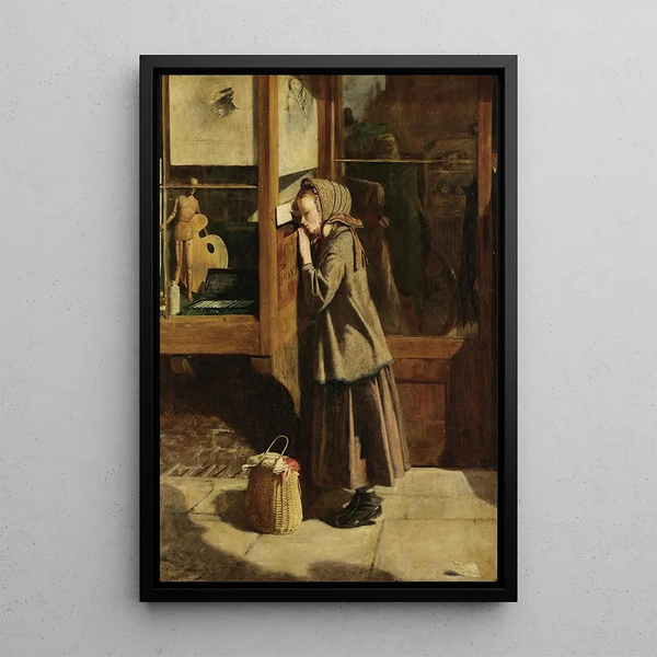 La première lettre - R. W. Chapman — ingelijst kunstwerk aan de muur