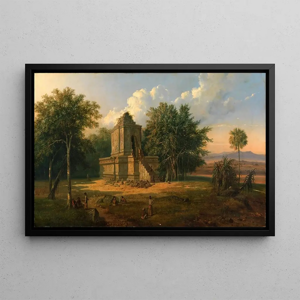 Raden Saleh - Javanese Temple In Ruins.webp