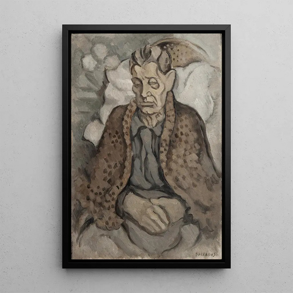 La mère - Rafael Barradas — framed artwork on a wall