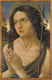 Saint John the Baptist Painting - Raffaellino del Garbo — artwork view
