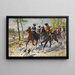 La sortie à cheval - Raffaello Sorbi — ingelijst kunstwerk aan de muur