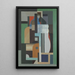 Composition - Ragnhild Kaarbø — framed artwork on a wall