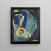 Fragment - Ragnhild Kaarbø — ingelijst kunstwerk aan de muur