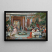 van het maskerbal in het Ritz Hotel Parijs - Raimundo de Madrazo y Garreta — ingelijst kunstwerk aan de muur