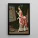 Model making mistakes - Raimundo de Madrazo y Garreta — ingelijst kunstwerk aan de muur