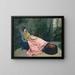 Sieste - Raimundo de Madrazo y Garreta — ingelijst kunstwerk aan de muur