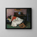 La lecture d'Aline Masson - Raimundo de Madrazo y Garreta — ingelijst kunstwerk aan de muur