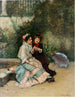 La Lettre - Raimundo de Madrazo y Garreta — weergave van het kunstwerk