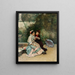 La Lettre - Raimundo de Madrazo y Garreta — ingelijst kunstwerk aan de muur