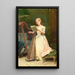 La répétition - Raimundo de Madrazo y Garreta — ingelijst kunstwerk aan de muur