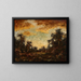 Licht van de ochtend - Ralph Albert Blakelock — ingelijst kunstwerk aan de muur