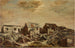 Cabanes, Seventh Avenue en Fifty-Fifth Street - Ralph Albert Blakelock — weergave van het kunstwerk