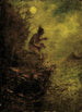 Het seinverkeerslicht - Ralph Albert Blakelock — weergave van het kunstwerk