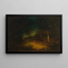 Binnenbos - Ralph Albert Blakelock — ingelijst kunstwerk aan de muur