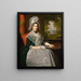 Mme Richard Alsop - Ralph Earl — ingelijst kunstwerk aan de muur