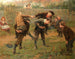 Le Tournoi - Ralph Hedley — weergave van het kunstwerk