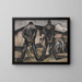 Bowlers - Ramah — framed artwork on a wall