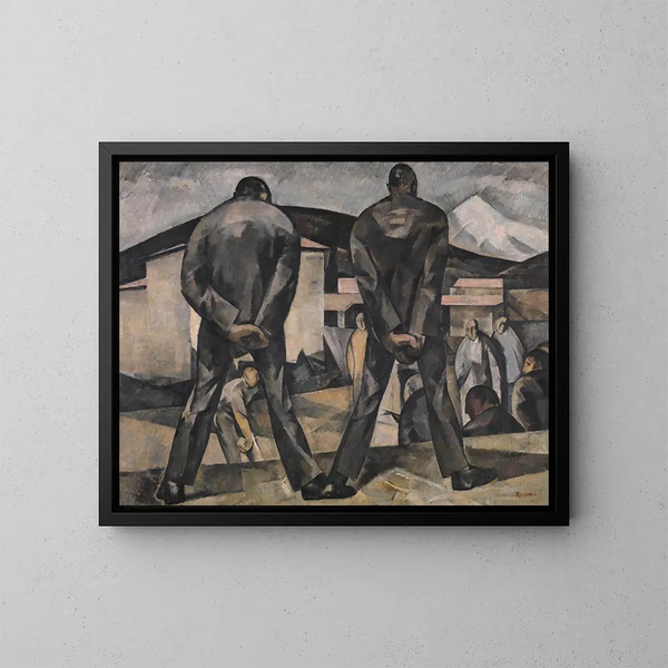 Bowlers - Ramah — framed artwork on a wall