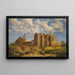 Ruins of the Church of the Holy Sepulchre - Ramon Martí i Alsina — framed artwork on a wall