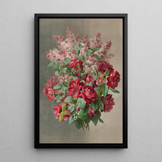 Raoul M De Longpr - Purple hues and blushes rare.webp