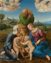 Heilige Familie van Canigiani - Raphael — weergave van het kunstwerk