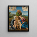 Heilige Familie van Canigiani - Raphael — ingelijst kunstwerk aan de muur