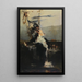 L'Attente - Raphael von Ambros — framed artwork on a wall