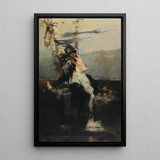 Raphael von Ambros - Die Erwartung.webp